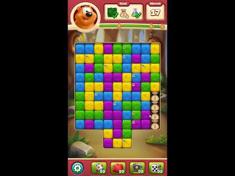 Toon Blast Level 7683 - NO BOOSTERS 🐻🐺🐱 | SKILLGAMING ✔️