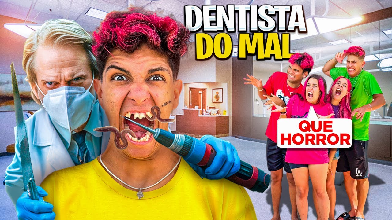 PRIMEIRA VEZ DO LEOZIN NO DENTISTA *Ele surtou ?