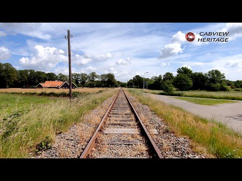 Cab ride in the east of the Netherlands: Haaksbergen - Boekelo: Museumbuurtspoorweg MBS 12/6/2022