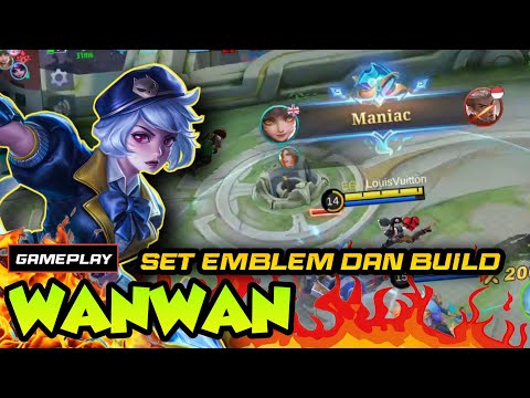 BUILD WANWAN TERSAKIT 2022 TERBARU | FULL ATTACK SPEED | AUTO MANIC