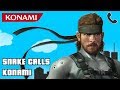 Solid Snake soittaa Konamille