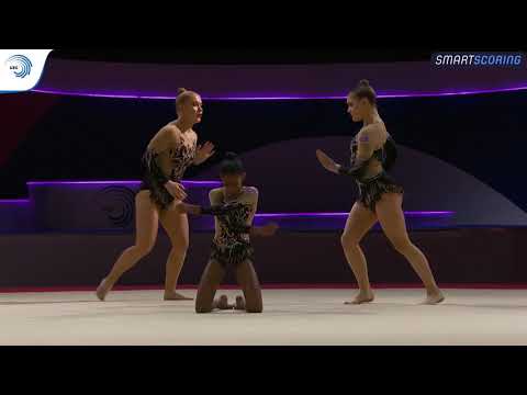 Women's group Great Britain - 2019 junior Europeans, all-around final