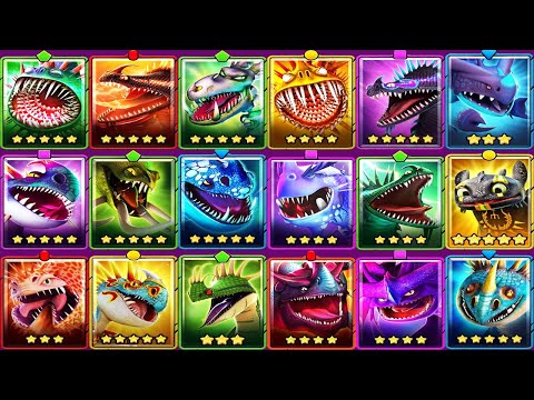 ALL DRAGONS (PART 1) - Dragons: Titan Uprising