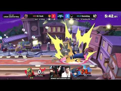 Midwest Battleground 2025 - Sir Dank (Captain Falcon) V Ravenking (Joker) - Losers Quarters