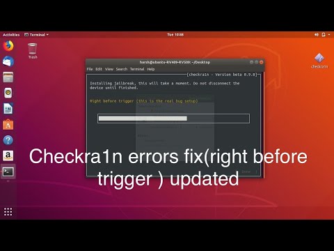 Stuck on right before trigger on checkra1n ubuntu/ GUI version of checkra1n on ubuntu