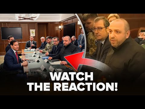 😱Rubio said THIS right to face of the Ukrainian delegation! Unexpected statement shocked everyone