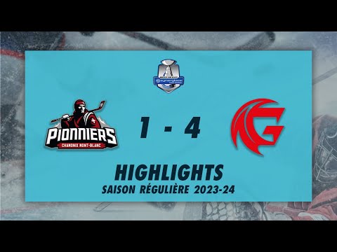 Pionniers de Chamonix 1-4 Gothiques d'Amiens - Highlights - Synerglace Ligue Magnus 2023/24