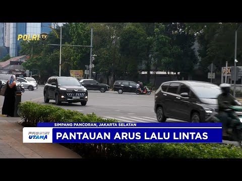 NTMC POLRI - PANTAUAN ARUS LALU LINTAS SORE 06/06/2025