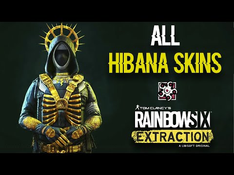 ALL UNIFORMS And HEADGEARS For HIBANA in Rainbow Six EXTRACTION - Full Showcase