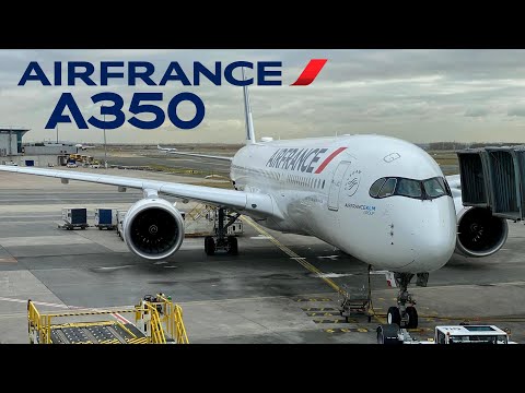 🇫🇷 Paris CDG - Mauritius MRU 🇲🇺 Air France Airbus A350-900 [FULL FLIGHT REPORT] + Lounge