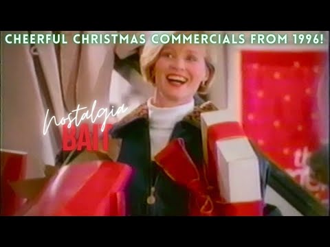 Cheerful Christmas Commercials from 1996!