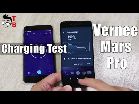 Vernee Mars Pro Review: Battery Charging Test