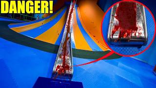 IF YOU SEE BLOOD AT AN INDOOR PLAYGROUND, RUN! (It&#39;s not SAFE)