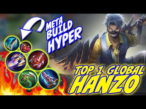 Hanzo Best Build Top 1 Global 2020 Mobile Legends
