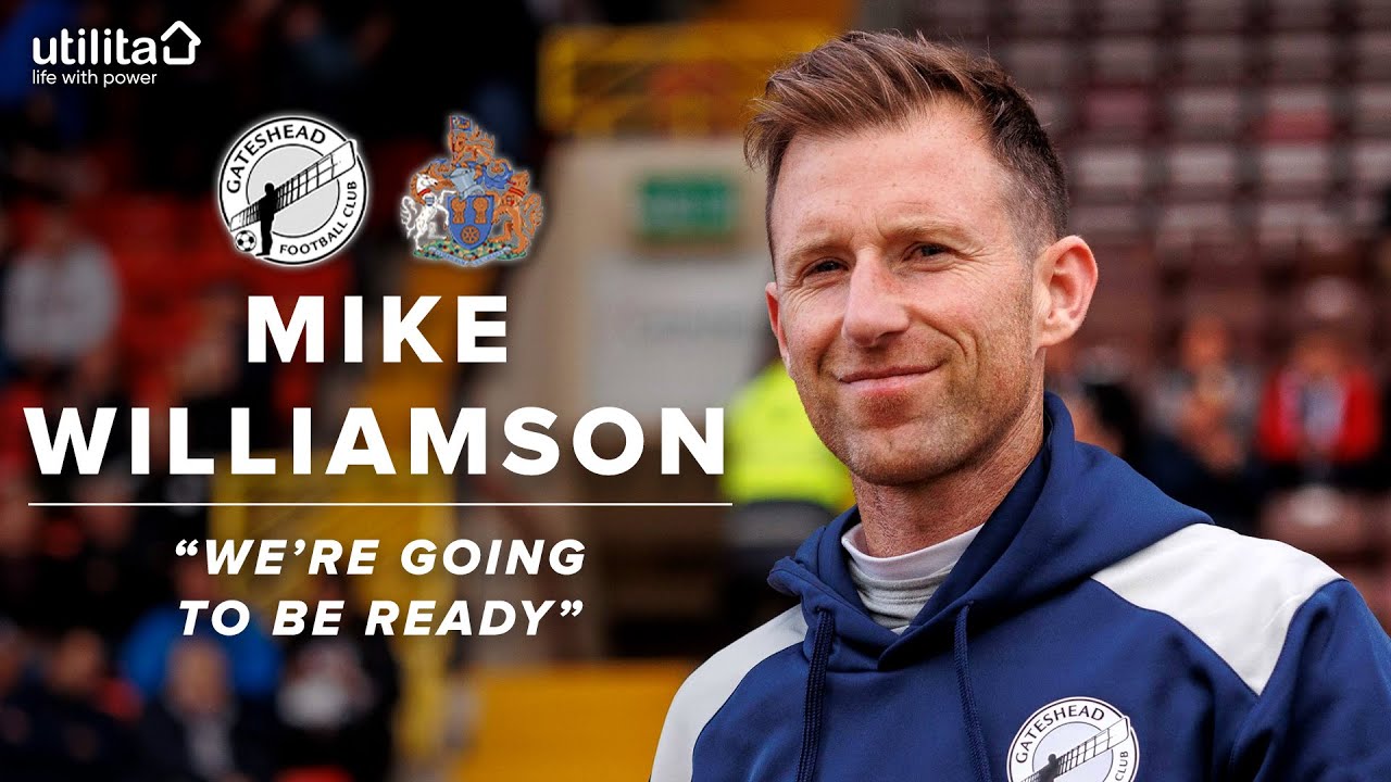 “We’re going to be ready” 👊 | Mike Williamson pre-Altrincham (H) | INTERVIEW