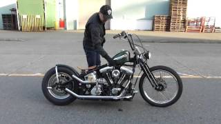 1991 H-D Evo Old School（FLSTC）