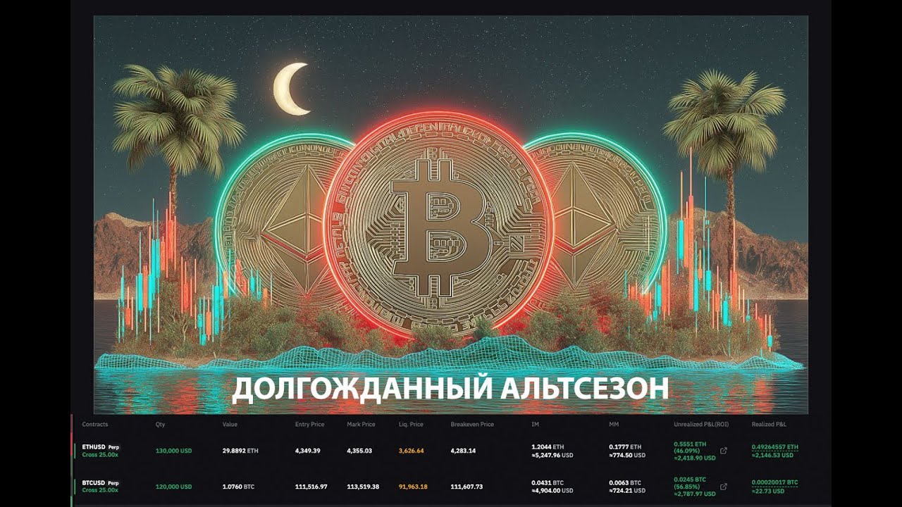 ДОЛГОЖДАННЫЙ АЛЬТСЕЗОН 💚 КРИПТО ПРЯМОЙ ЭФИРИУМ