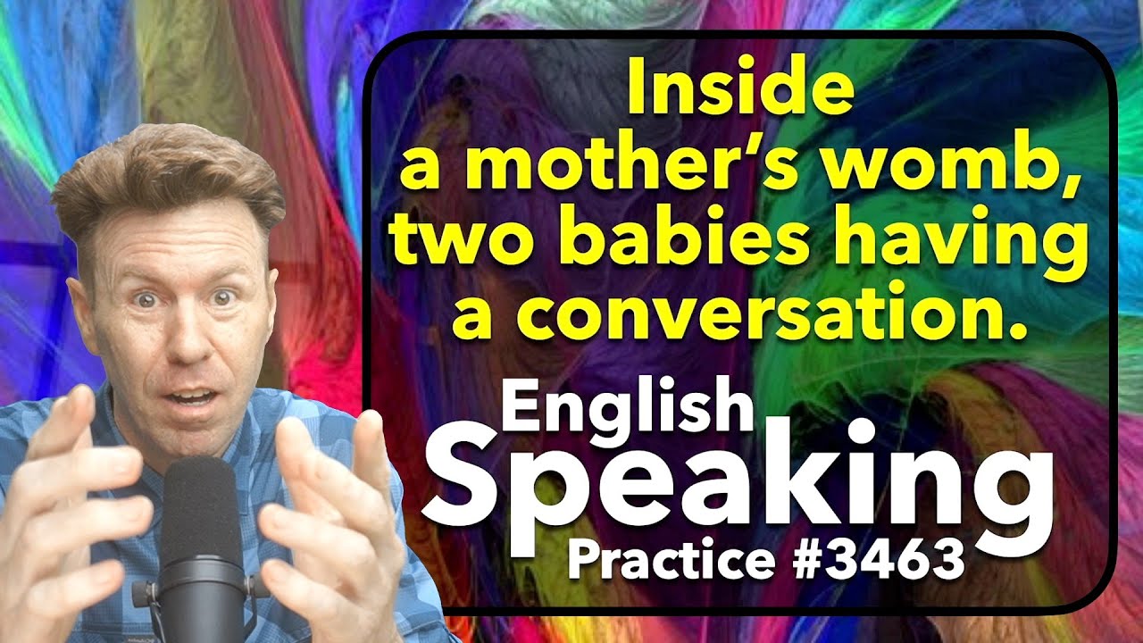 Two babies have a DEEP English Conversation: ROLE-PLAY Speaking Practice