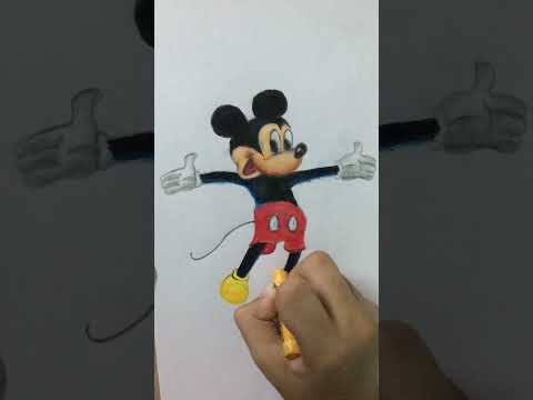 Mickey Mouse drawing/Happy new year drawing #drawing#art#happynewyear