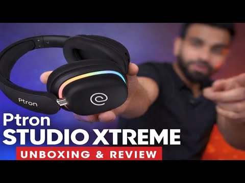 Thumbnail for pTron Studio Xtreme 🔥 70Hrs Battery + RGB Lights 😱 Best Budget Headphones Under ₹1500