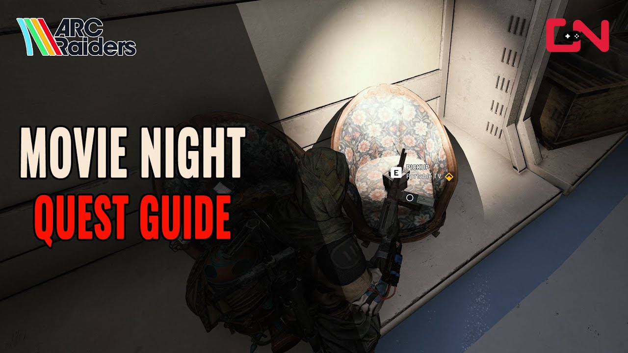 ARC Raiders Movie Night Quest Guide - Portable TV