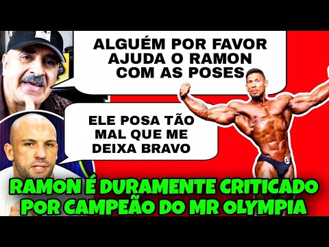 MR OLYMPIA SAMIR CRITICA DURAMENTE AD POSES DO RAMON