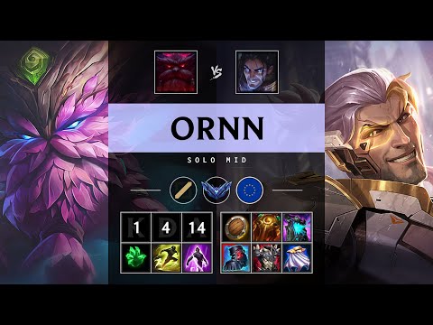 Ornn Mid vs Sylas - EUW Diamond Patch 25.13