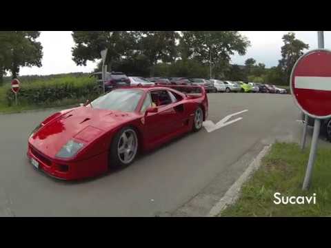 Swiss Classic & Supercars Ferrari Special 2018 - F40, 812 Superfast, Portofino - Accelerations