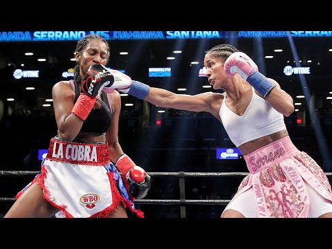 Amanda Serrano Vs Dahiana Santana I Highlights - Vacant WBO Title