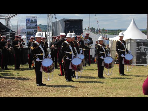 The Band of HM Royal Marines Commando Training Center