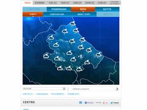 ONDA TG 20.08.2013 - MALTEMPO E TEMPORALI A FINE AGOSTO