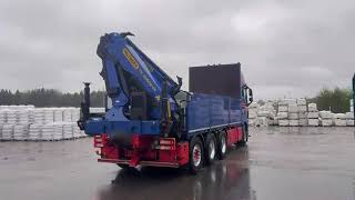 Camion plateau < 3.5t Volvo FH16 650 Palfinger PK 26002 EH crane truck with ji | Image 5 - Autoline