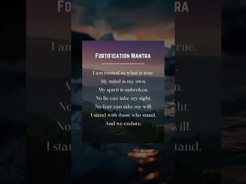 Say this mantra out loud. It is infused with Light Codes.  #CollectiveResilience