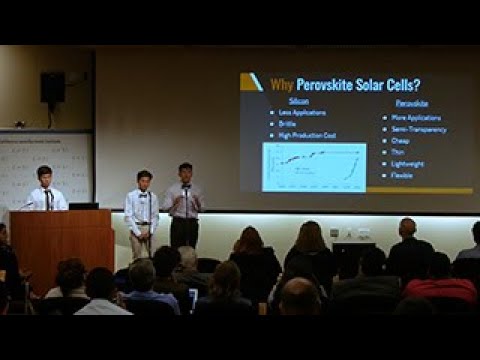 Nanovation 2017 - Superhydrophobic Perovskite Solar Cells