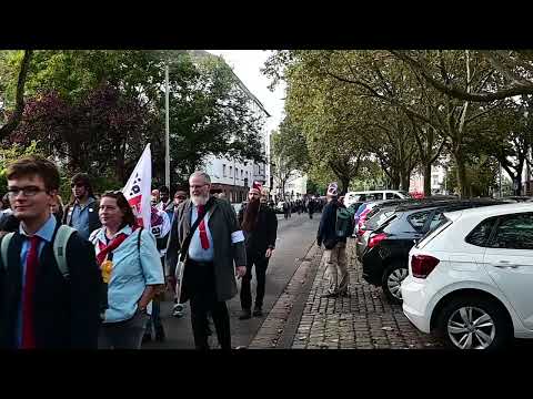 Die PARTEI BPT Demo 23 09 2023 Mainz