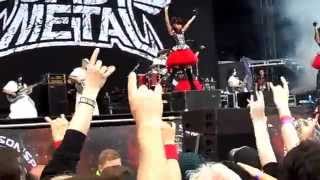 preview picture of video 'BABYMETAL DEATH + INTRO Sonisphere Knebworth UK 2014 5/7/14 HQ'