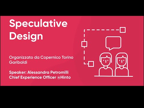 Meetup: "Speculative design: come affrontare le sfide adattive" con Alessandra Petromilli.