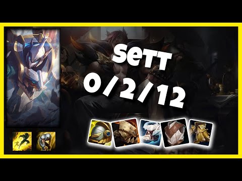 Sett vs Pyke BR Challenger SUPPORT (0/2/12) - v10.25