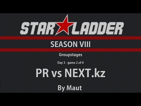 Dota 2 - Power Rangers vs NEXT.kz - StarLadder Season VIII