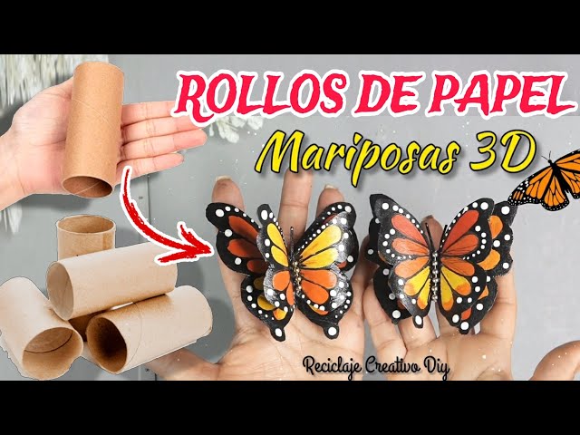 Vídeo relacionado con 3 rollos de papel de regalo de cumpleaños de 43 cm x 3 m: Con estampados florales y de mariposas. Papel de regalo reciclable para cumpleaños y decoración de fiestas