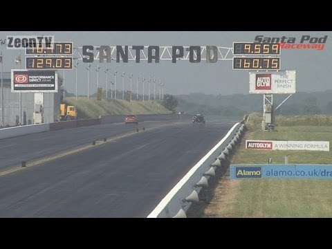 FWD Drag Series 2013 Round 4 - Retro Show - Santa Pod Raceway