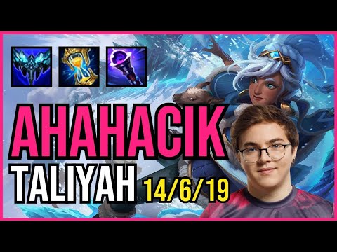 AHAHACIK - TALIYAH vs HECARIM Jungle - EUW Challenger - Patch 11.4