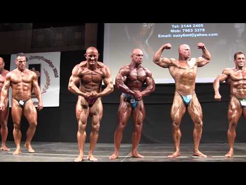NABBA Worlds 2015 - Masters Over 40 Posedown