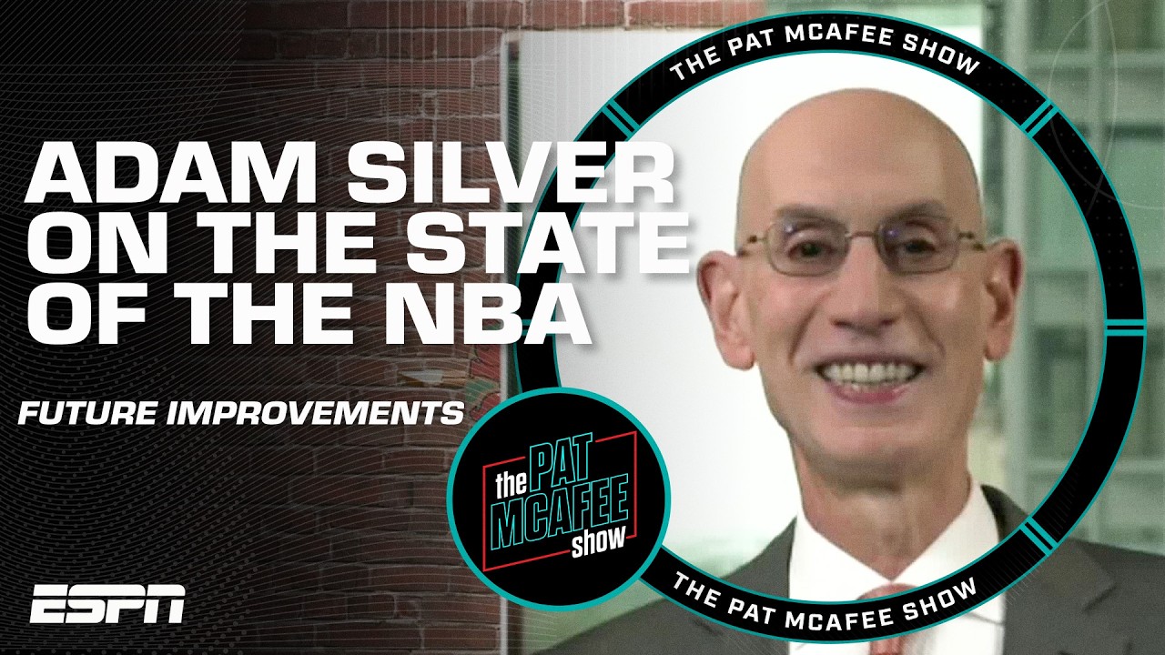 NBA Commissioner Adam Silver on the referees, tanking and more 👀 | The Pat McAfee Show