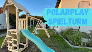 PolarPlay Spielturm Kiruna von Outdoortoys I Wir schauen ihn uns zusammen an!