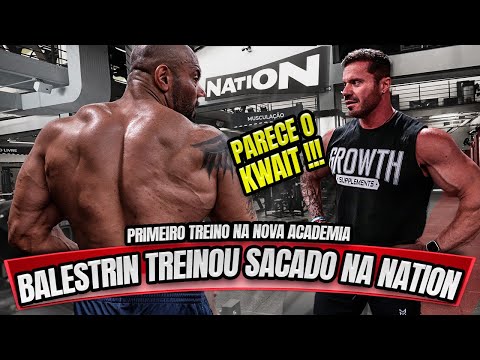 PRIMEIRO TREINO NA NATION - BALESTRIN TREINOU SACADO!