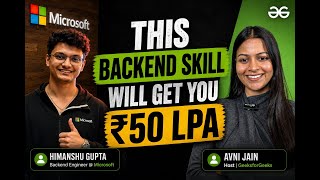 Backend Developer Roadmap 2026 - How to Get Into Microsoft & Top MNCs as a Backend Engineer