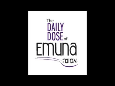 Pain Doubt & Emuna - Daily Dose Of Emuna By Orit Riter
