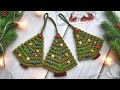 Start Your Own Business Easily With This Christmas Ornament Mini Crochet Christmas Tree Char