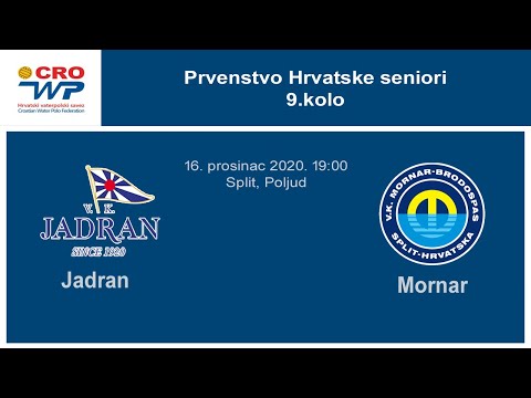 VK Jadran Split - VK Mornar 15.12.2020